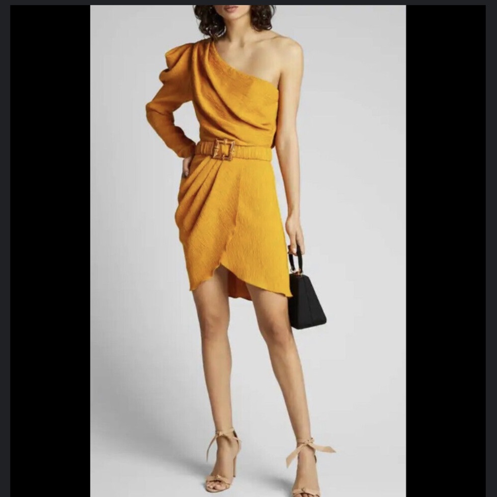 NWT JOHANNA ORTIZ Shining Sun One-shoulder Dress